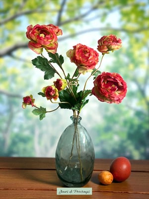 Renoncule artificielle haut de gamme