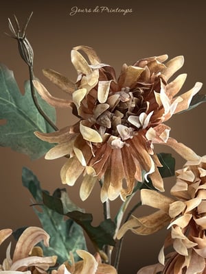 Dalhia artificiel haut de gamme