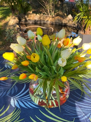 Tulipes artificielles Haut de Gamme