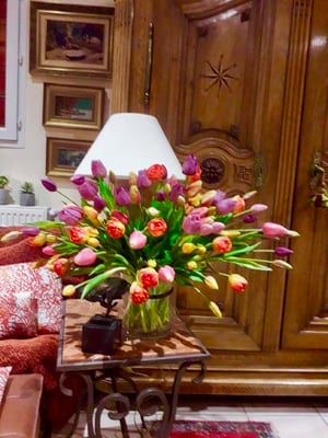 Tulipes artificielles Haut de Gamme