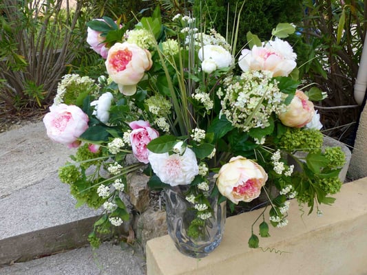Pivoines artificielles haut de gamme