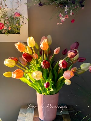 Tulipes artificielles Haut de Gamme