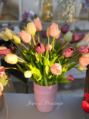 Tulipes artificielles Haut de Gamme