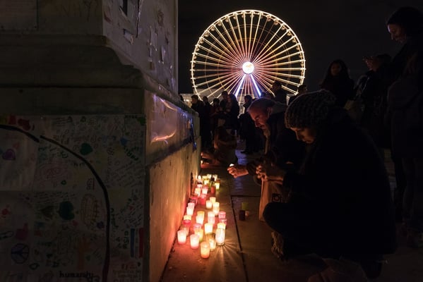 8 décembre grande roue Bellecour