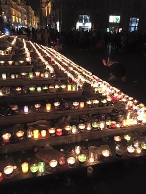 8 décembre lyonnais hommage aux victimes des terroristes