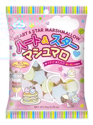 ハート＆スターマシュマロ（平袋）
