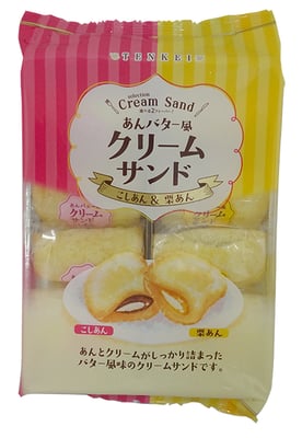 あんバター風クリームサンド