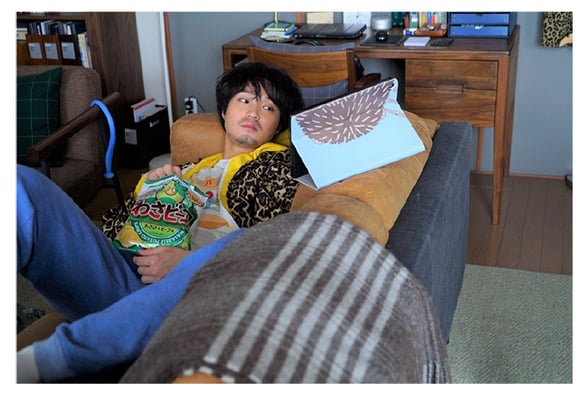 劇中で「わさビーフ」が登場するシーン