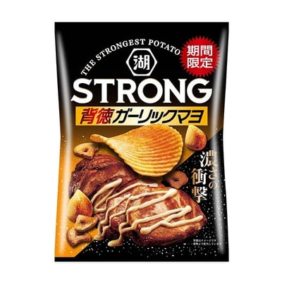 湖池屋STRONG 背徳ガーリックマヨ