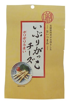 老舗問屋が目利きした旨いつまみ　いぶりがっこチーズ