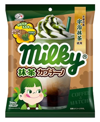 ミルキー（抹茶カプチーノ）袋