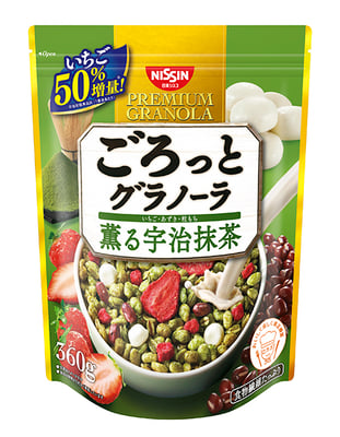 ごろっとグラノーラ 薫る宇治抹茶