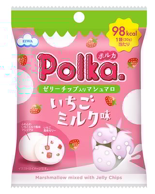 ポルカ いちごミルク味