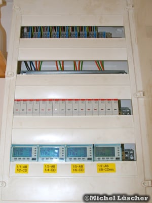 Steuerungssystem UV/1 im Erdgeschoss.