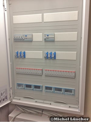 Steuerungssystem im Untergeschoss