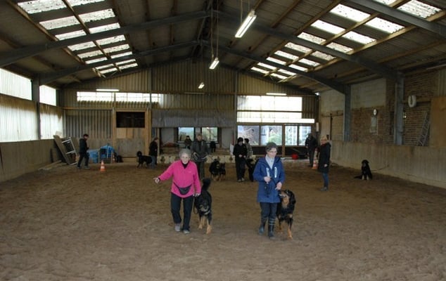 in Zweierreihe für die Quadrille