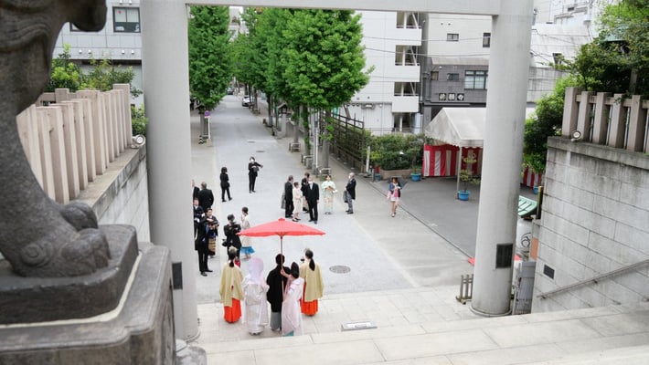 神前式は趣がありますね