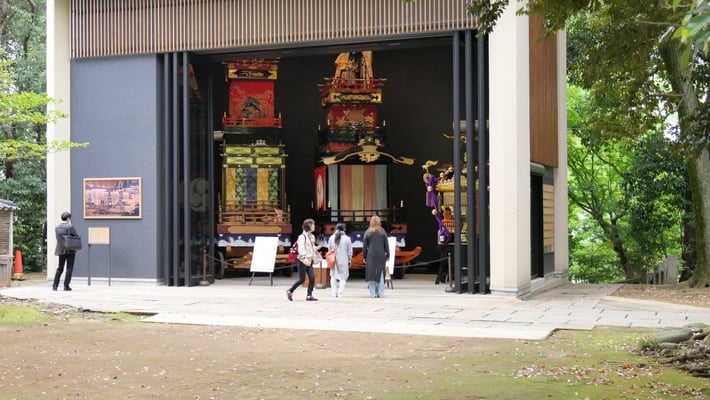 立派な山車です