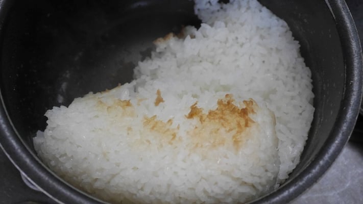 お焦げもきれいにできています。