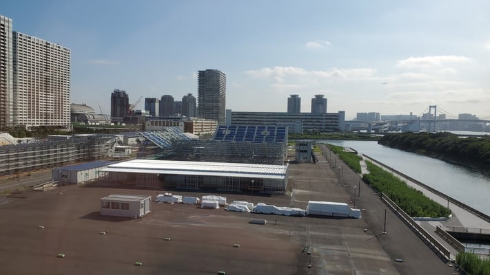 有明アーバンスポーツパーク、BMXフリースタイル、スケートボードの会場。