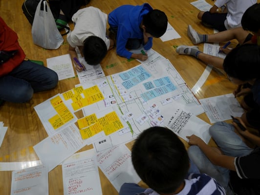 平山小学校の子どもたちは、次々に課題に挑んでいきます。