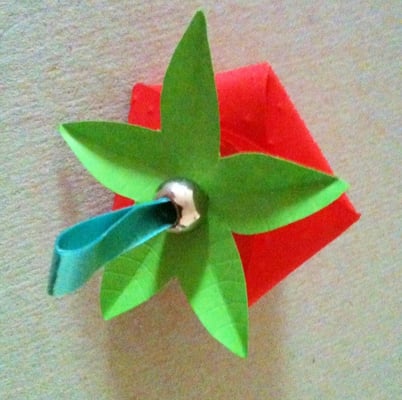 Erdbeer - Verpackung von oben