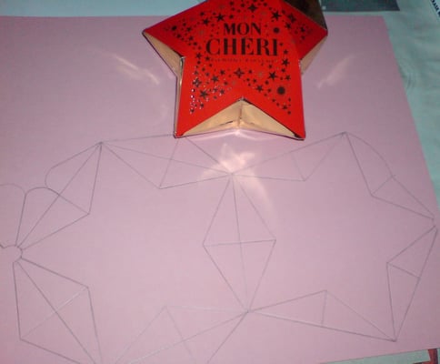 Vorlage war die Geschenkverpackung von Mon Cherie