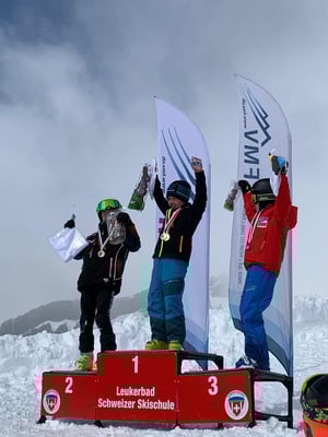 Salzmann Laurin als Sieger