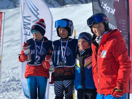 Linus auf dem 2. und Laurin auf dem 3. Podestplatz - Bravo