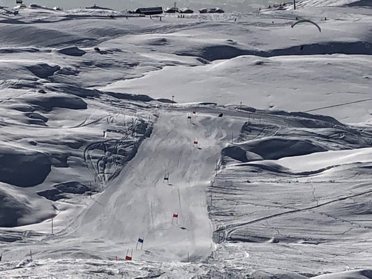 auf so tollen Pisten trainieren zu können.
