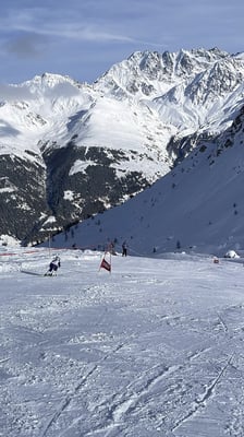 Chris nach dem Start 