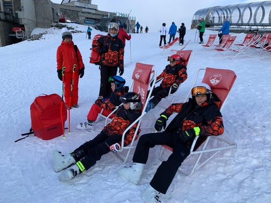 Erholung nach hartem Training... 