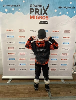 Beste Werbung für die JO Belalp 'Tigers'