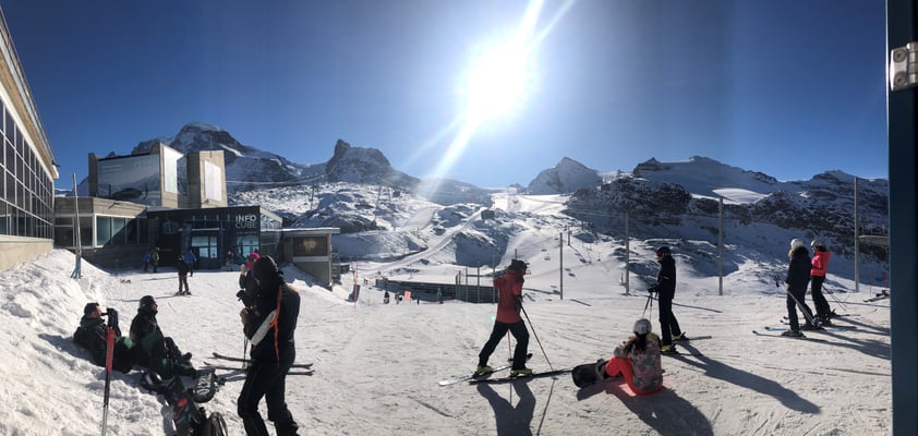 Vorsaisontraining bei schönstem Wetter