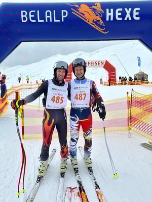 JO Belalp Oldies mit einem 4. (Gentlemen 1) und einem 16. Rang (Senioren II) .