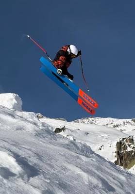 Christian macht Werbung