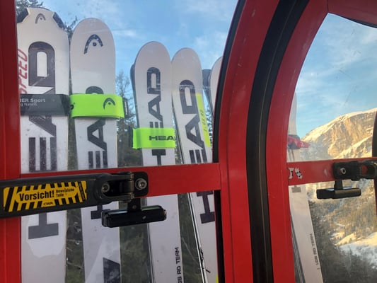 Head Team in der Gondel