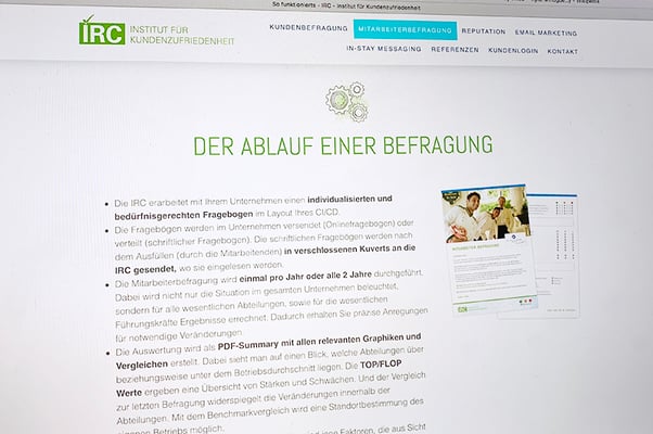 IRC – Visual Identity inkl. Logo, Webseite und Drucksachen