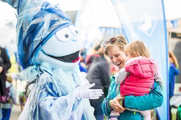 Zugiblubbi – Maskottchendesign