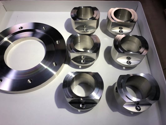 旋盤加工+フライス加工