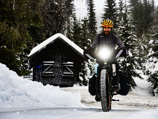 Impressionen: Cycling Norway in Midwinter: A Nine-Day E-Cargo Bike Journey Through Extreme Cold © Markus Stitz