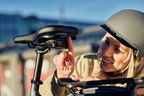 Das System ist zweistufig einstellbar, was durch den Switch-Hebel besonders einfach ist. ©SQlab