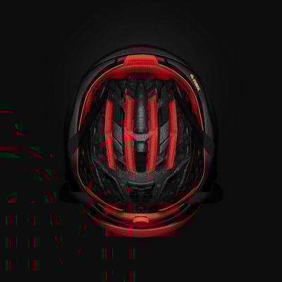 Eclipse Spherical ist ein Aero-Rennradhelm Inside Pads