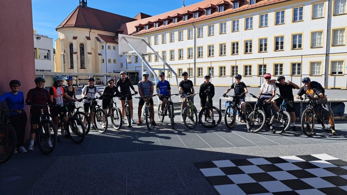 Impressionen Alpencross Gabrieli Gymnasium ©