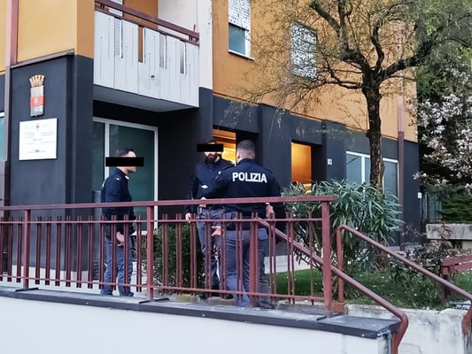 Polizeieinsatz in Bozen