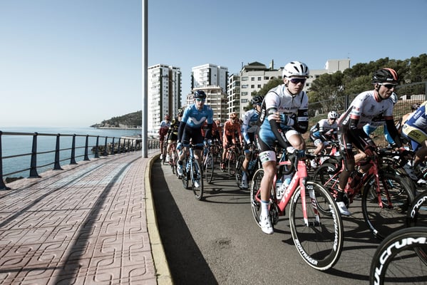 Das Polartec-Kometa Continental Team bei der Vuelta in Valencia / ©AlessandroBelluscio