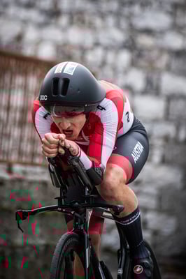 Franz Lässer voll fokussiert © Drew Kaplan Photography/ Cycling Austria