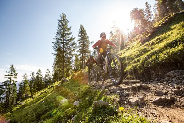 Bikepark Brandnertal-Singletrail ©Michael Marte