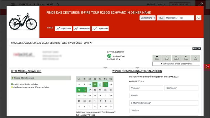 MERIDA & CENTURION Germany GmbH erweitert ab sofort seine E-Commerce Strategie