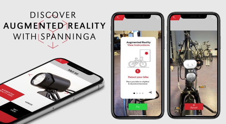 SPANNINGA lanciert innovative AR-App